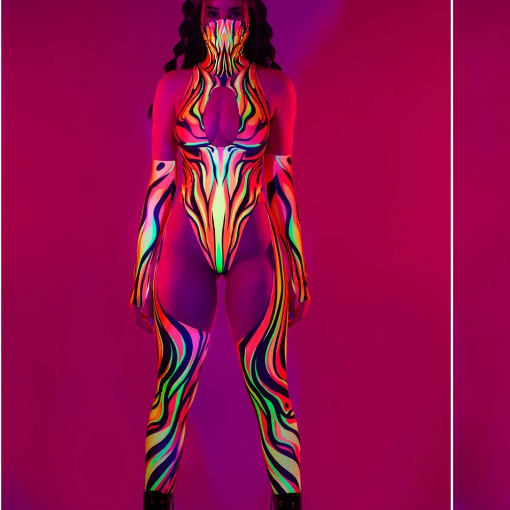 Badinka Magmatic Cutout Catsuit